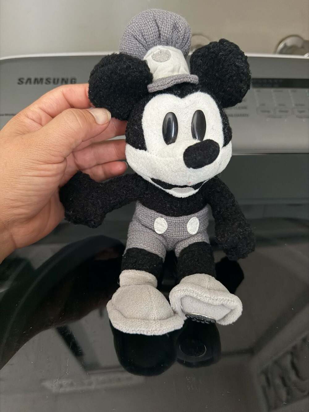 Disney Steamboat Willie 2000 Mickey Mouse Plush
